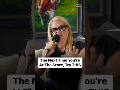 The next time you're at the store, try this! | Mel Robbins #Shorts