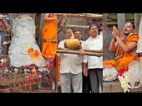 ఖైరతాబాద్ గణేషుడి పాదాలకి మట్టితో పూజ | Khairatabad Ganesh Soil Pooja | Khairatabad Ganesh 2024