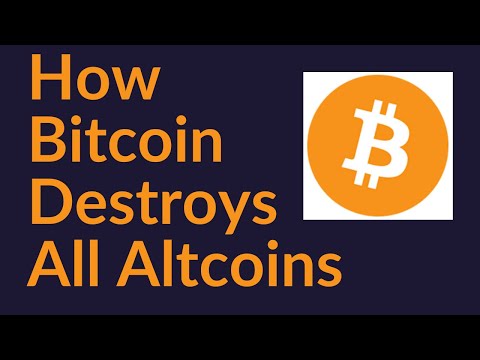 How Bitcoin Destroys All Altcoins (Taro)