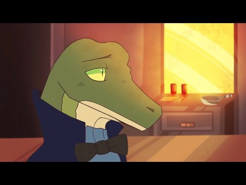 Crocodile Yawn - Animation short