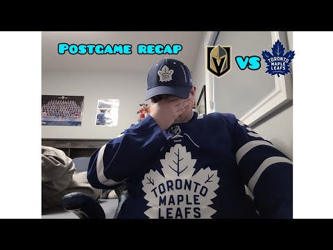 Leafs Vs Golden Knights postgame reaction