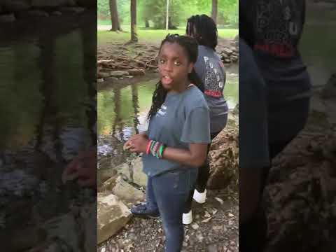 Watch us try to skip rocks! #atthepark #blmnation #skippingrocks #sistersquad