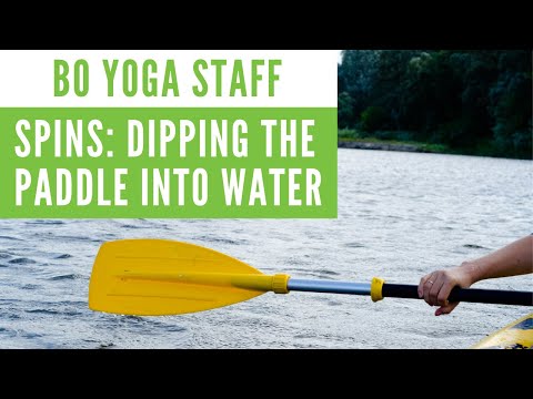 Bo Staff Spins: Dipping the Paddle into Water