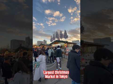 What are Tokyo Christmas markets like? Full vlogmas in bio #christmas  #market #tokyo 🎄