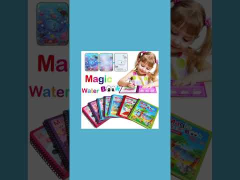 (1 Pcs) Magic Water Book Painting Drawing Coloring Board Book Doodle & Magic Water Pen(random Book )