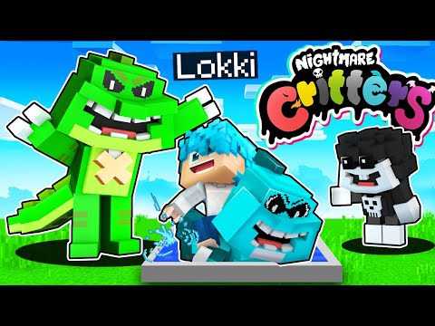 TUTTI I PERSONAGGI di NIGHTMARE CRITTERS di POPPY PLAYTIME su MINECRAFT ITA!!