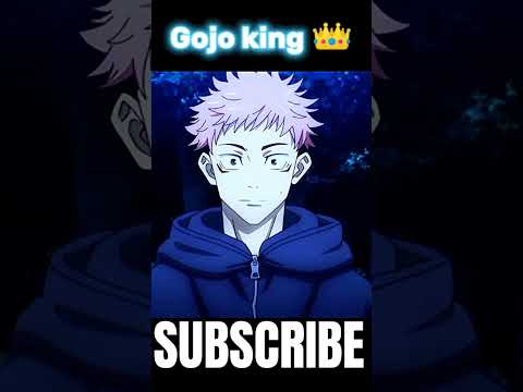 Gojo is the king of jjk #animeshorts #shorts #jujutsukaisen