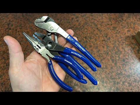 A Great Set for Your Tool Box - 3-Piece Pliers Tool Kit