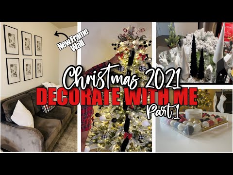 2021 CHRISTMAS DECORATE WITH ME | CHRISTMAS DECORATING IDEAS | CLEAN AND DECORATE| MIKA MARIE