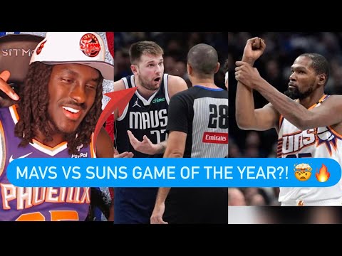 Suns Vs Mavs GAME OF THE YEAR!! Suns At Mavs Highlights Reaction