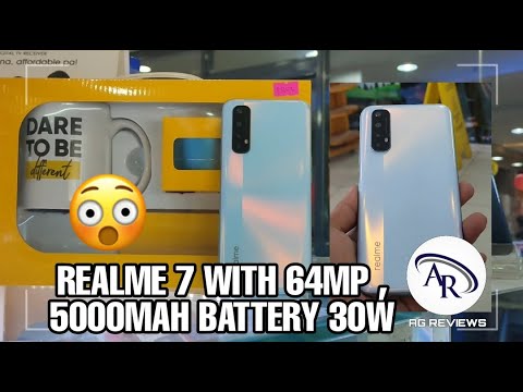 REALME 7 WITH 64MP , 5000MAH BATTERY 30W | AG REVIEWS