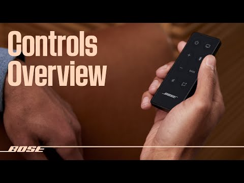 Bose Solo Soundbar 2 – Controls Overview