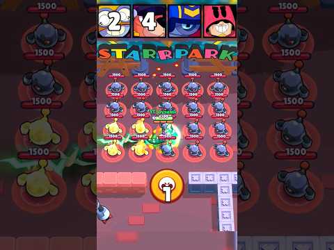 How Many Supers Need To Kill All Bots? #brawlstars #shorts