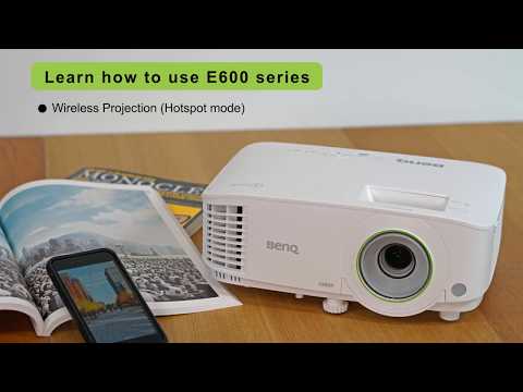 [How to] Wireless Projection on Hotspot Mode | BenQ Wireless Smart Projectors E600 Series