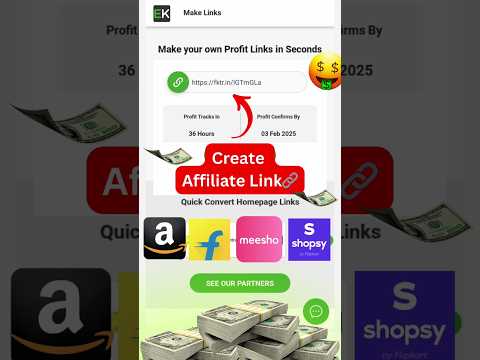 Affiliate marketing 🤑 Earn karo app affiliate marketing #shorts #affiliatemarketing #earningapp