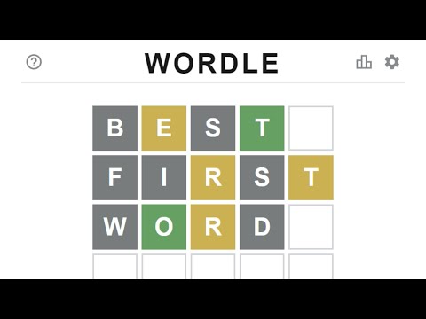 英単語推測ゲーム「Wordle」で初手最善の英単語を考える【Wordle Best First Word】