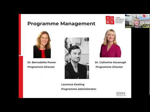 MSc Business Economics Webinar