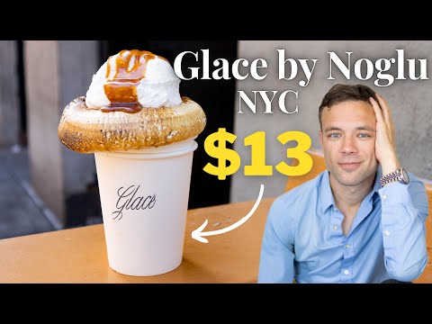 Eating the Most Famous Hot Chocolate in NYC at Glace by Noglu. $13 is it Worth It?