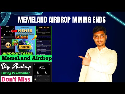 Memeland airdrop mining ends