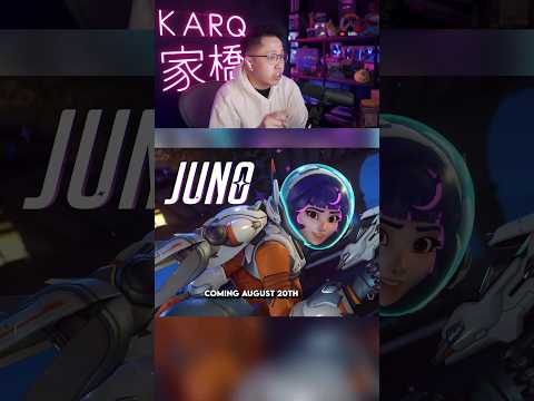 Overwatch 2 new support hero JUNO aka Space Ranger #overwatch2