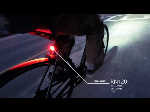 Olight RN120 Bike Tail Light Unbox & Field Tested