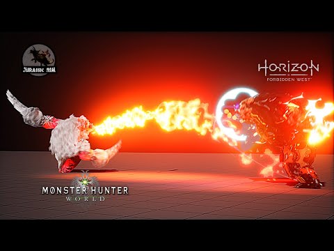 Goss Harag vs FireClaw | Bear War | Animation Showcase