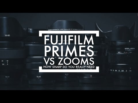 Fujifilm Primes Vs Zooms - How sharp do you really need