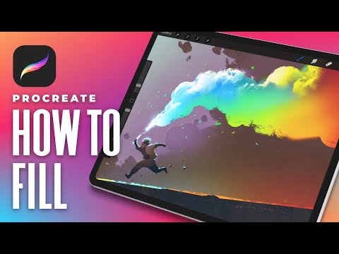 How To Color Fill In Procreate (Bucket Tool Workaround)