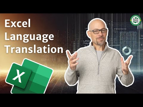 Excel: Language Translation and Units of Measure Conversion