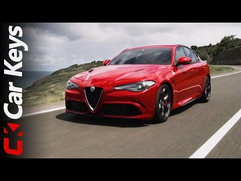 See the new Alfa Romeo Giulia Quadrifoglio on the road