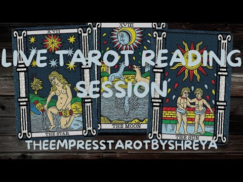 Free Yes/No Tarot Reading Session #theempresstarotbyshreya #live #hinditarotreading #englishtarot