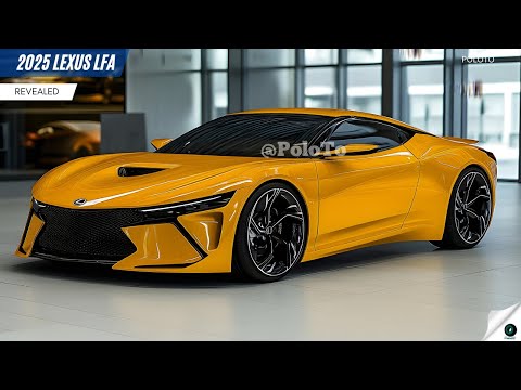 New 2025 Lexus LFA Revealed - combining Lexus luxury with advanced hybrid technology!