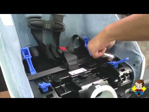 Clek: how to adjust car seat crotch buckle, while keeping the car seat installed rearfacing