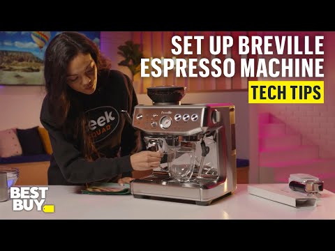 Setting Up the Breville Barista Express Impress – Tech Tips from Best Buy