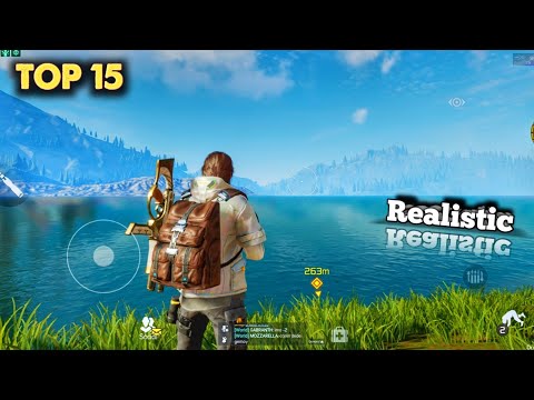 Top 15 Android Games With Realistic Graphics 2024 HD || OFFLINE & ONLINE