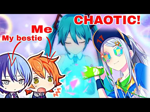 PULLING on Sporty♡Girl Gacha w/ MY BESTIE!! (VERY CHAOTIC) ||Project Sekai||