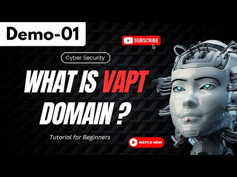 Cyber Security (VAPT) Demo 01 | What is VAPT Domain ? | Tutorial for Beginners