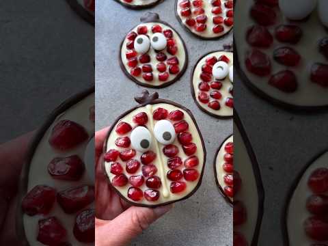 Chocolate and Pomegranate Treats❤️