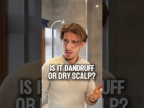 The Difference Between Dandruff & Dry Scalp! #menshair #dandruff