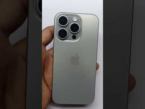 iPhone 15 pro natural || #iphone #apple