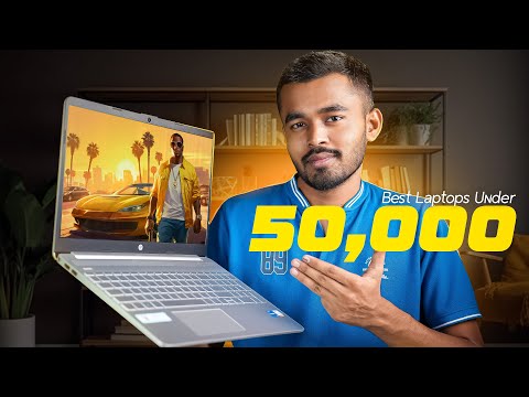 Best Laptops Under 50000 in 2024 💥  TOP 5 Best Laptops Under 50000 For Students & Gaming