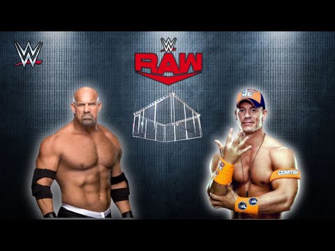 Full Match | Goldberg vs John Cena | Steel Cage | WWE Raw 2023