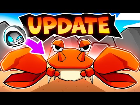 I Became a KING CRAB In The Strongest Battlegrounds NEW UPDATE...