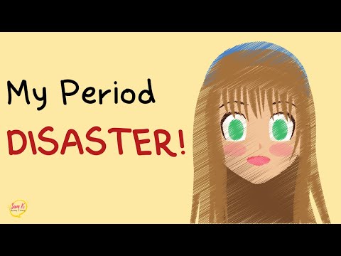 My first PERIOD, Story Animated 🩸 Period Disaster