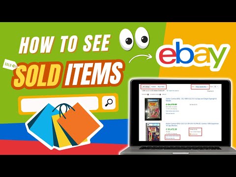 How to See Sold Items on eBay