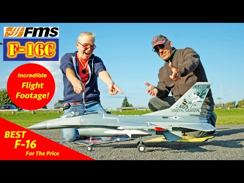 So Fast! RC Jet - FMS F-16C - AMAZING Flight Footage!