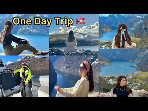 One Day Trip to Geiranger Fjord | Atlantic Ocean | Most Beautiful Place in Norway🇳🇴