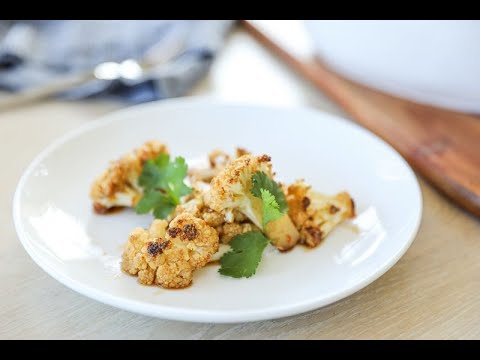 Roasted Candied Cauliflower