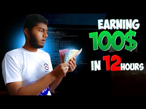 Earning 100$ in 12 hours | turning 0$ to 100$ 24 hours Challenge | inspired by @MrBeast