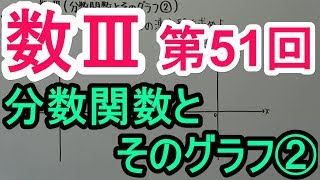 【高校数学】数Ⅲ-51 分数関数とそのグラフ②